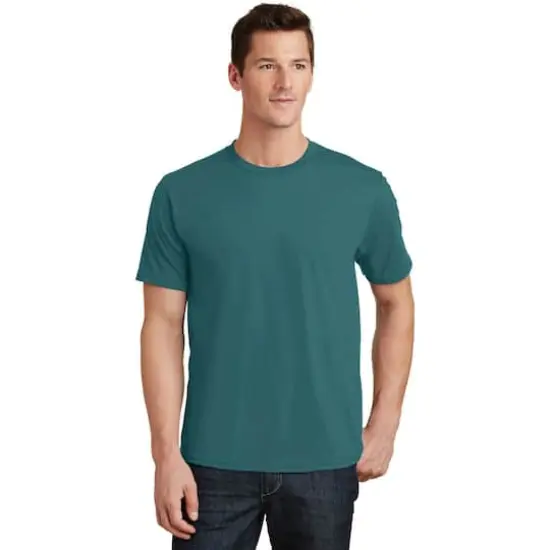 Port & Company® Darks Fan Favorite Unisex Adult T-Shirt Marine Green {4}