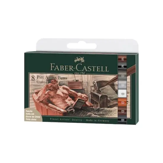 Faber Castell Classic Pitt Artist Pen Set {1}