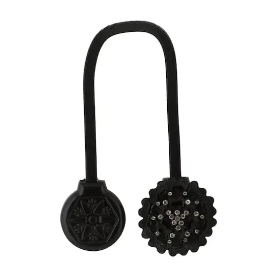 Simplify Black Magnetic Curtain Tie Back {3}