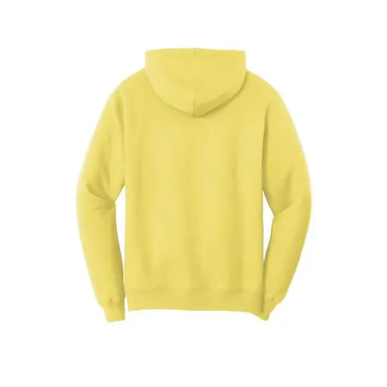 Port & Company&reg; Brights Core Fleece Pullover Hooded Sweatshirt Yellow {5}
