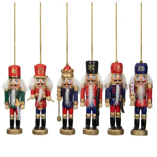 6ct. Classic Nutcracker Ornaments {4}