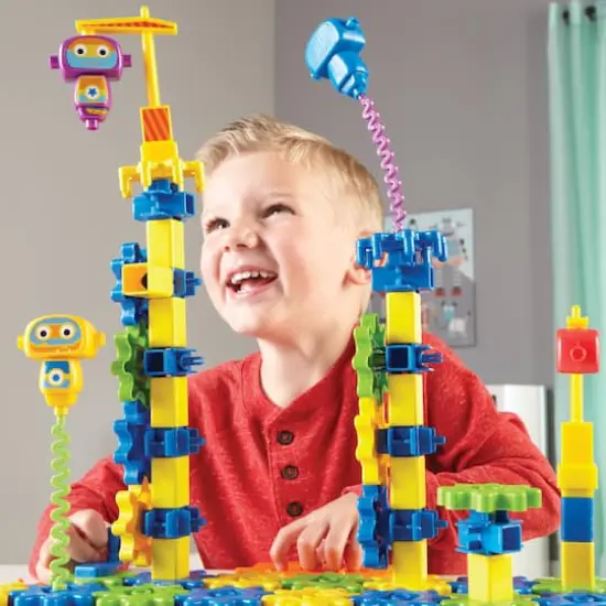 Learning Resources Gears! Gears! Gears! Robot Factory Building Set {5}
