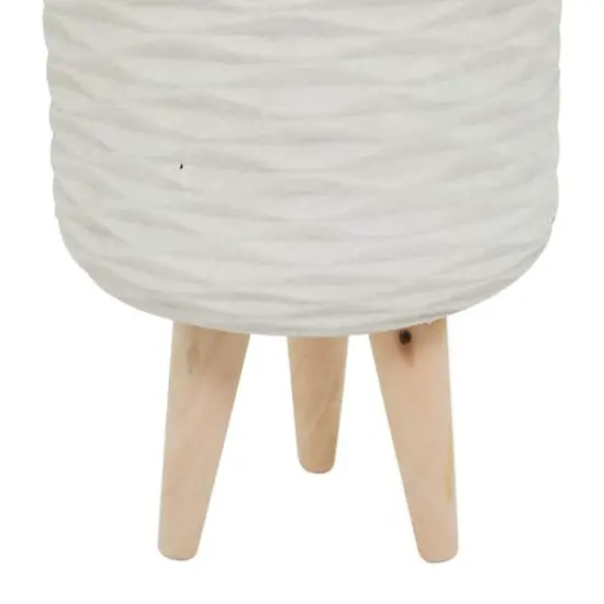 3.5ft. Potted Green Plastic Modern Artificial Foliage {5}