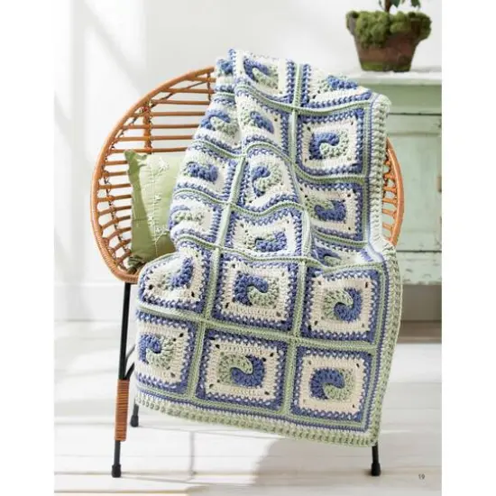 Leisure Arts&reg; A Year Of Afghans No.17 Crochet Book {10}