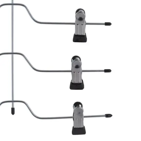 Organize It All Chrome 4 Tier Skirt & Slack Hanger {5}