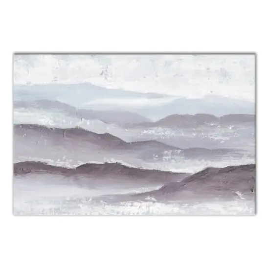 Painted Mountainscape 36" x 24" Canvas Wall Art {1}