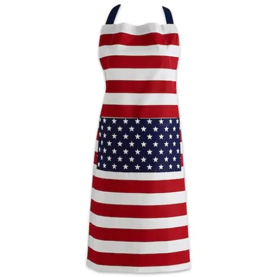 DII&reg; Stars & Stripes Chino Chef Apron {1}
