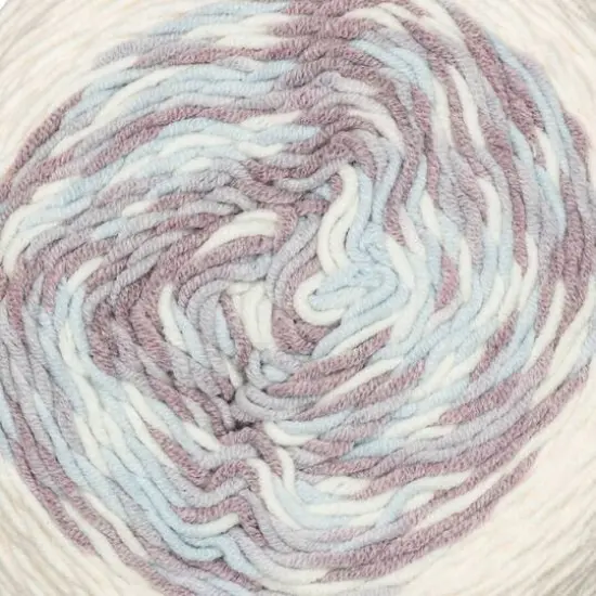 Caron&reg; Cotton Lava Cakes&trade; Yarn Elderberry Ice {5}