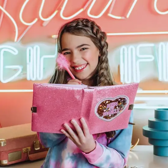 Make It Real 3C4G&reg; Born To Sparkle Glitter Locking Journal {6}