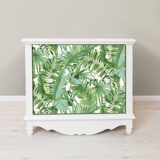 NuWallpaper Green Maui Peel & Stick Wallpaper {8}