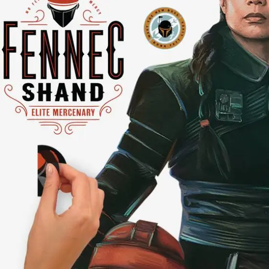 RoomMates The Book Of Boba Fett Fennec Shand Peel & Stick Giant Wall Decals {6}