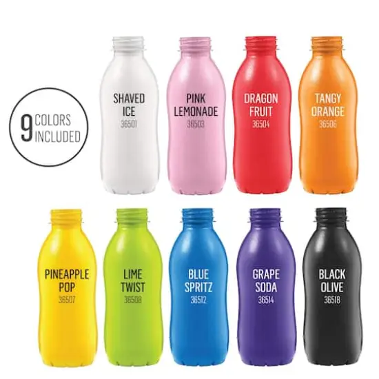 FolkArt&reg; Paint For Plastic&trade; Paint & Brush Kit {3}