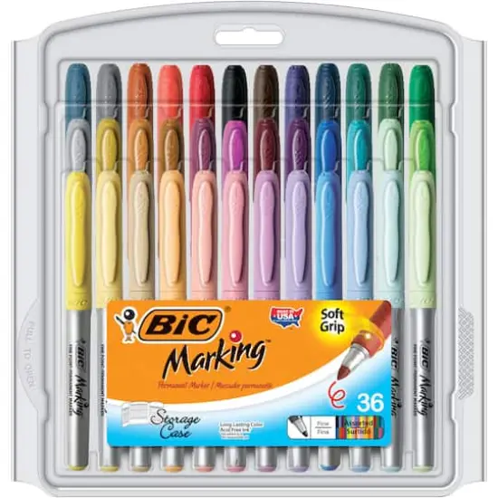 BIC&reg; Mark-It&trade; Fine Point Permanent Markers, 36ct. {1}