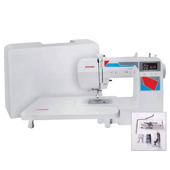 Janome Mod-100Q Computerized Sewing & Quilting Machine {1}