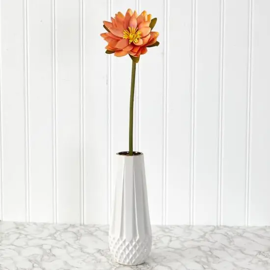 Lotus Flower Stems, 4ct. Autumn Orange {4}