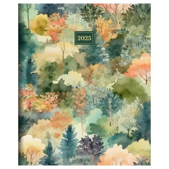 TF Publishing 2025 Mural of Trees Large Monthly Planner {1}