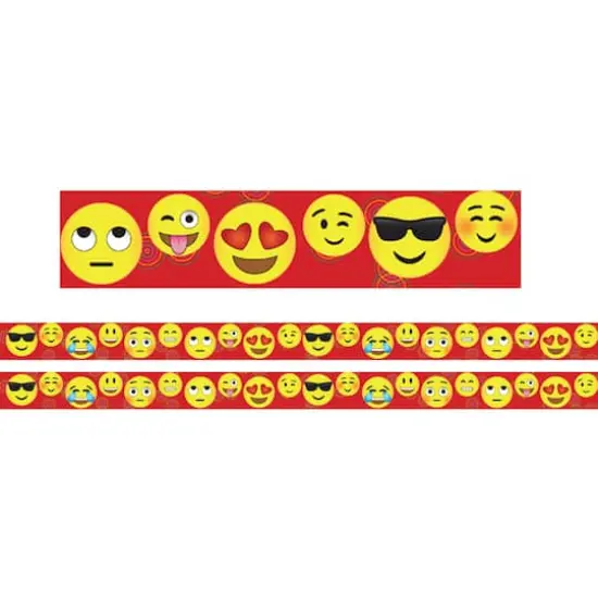 Charles Leonard Emoji Theme Magnetic Border, 48ft. {1}