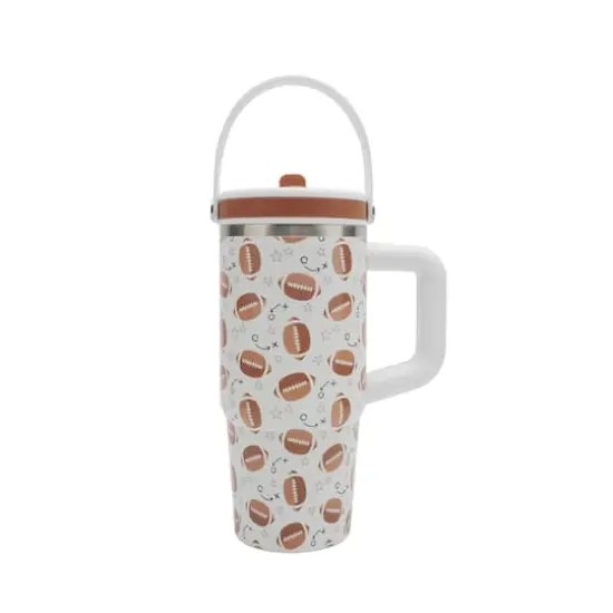 20oz. Football Stainless Steel Insulated Tumbler by Ashland&reg; {1}