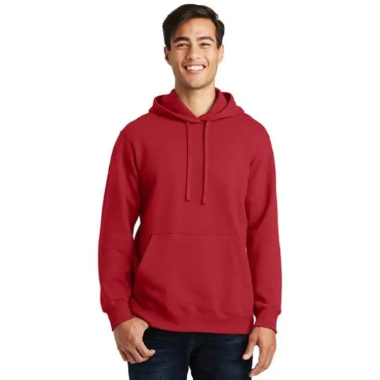 Port & Company&reg; Fan Favorite&trade; Fleece Pullover Hooded Sweatshirt Team Cardinal {4}