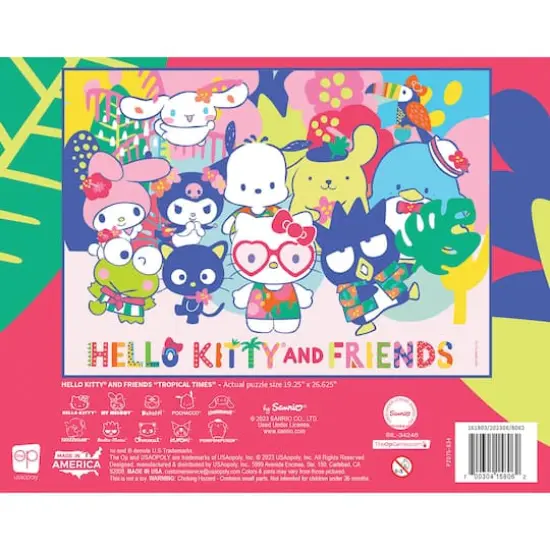 USAopoly&trade; Hello Kitty & Friends Tropical Times 1,000 Piece Puzzle {5}