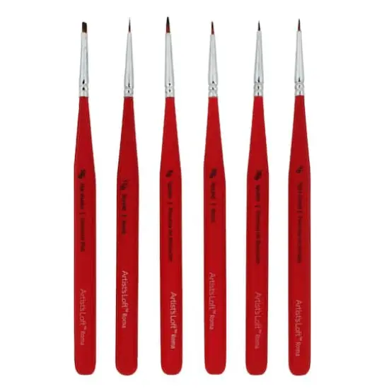 Roma Taklon Soft Touch 6 Piece Multi Media Brush Set by Artist's Loft&reg; {1}