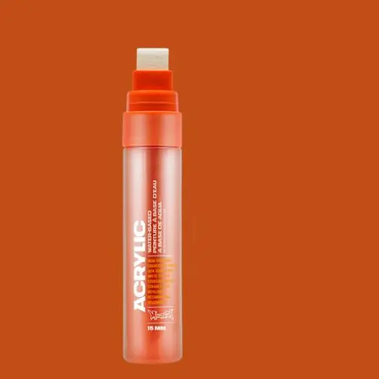 Montana Acrylic Paint Marker, Standard Shock Orange Dark {4}