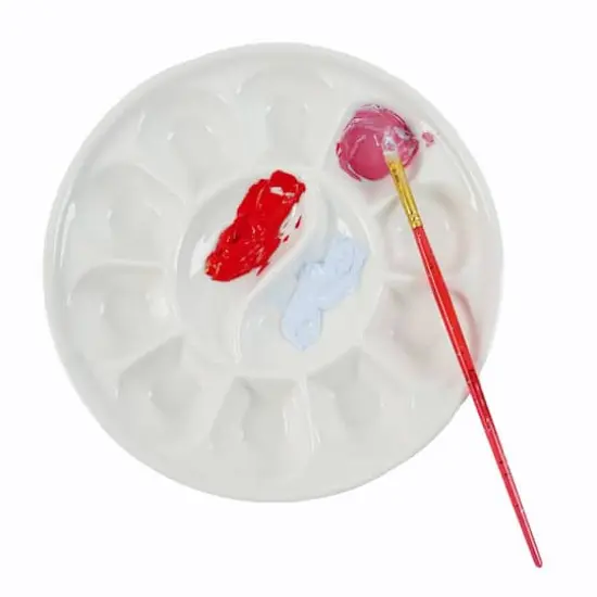 7" Round Palette Porcelain by Artist's Loft&reg; {3}