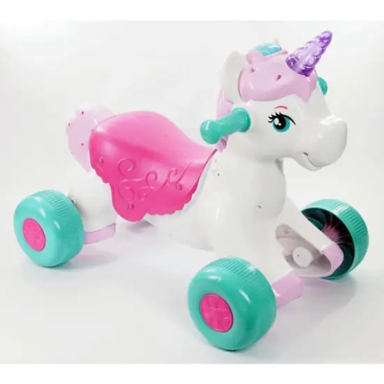 Kiddieland Light N' Sounds Magical Unicorn Ride-on {1}
