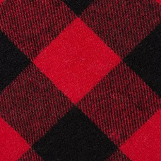 DII&reg; Red & Black Buffalo Check Holiday Tree Skirt  {8}