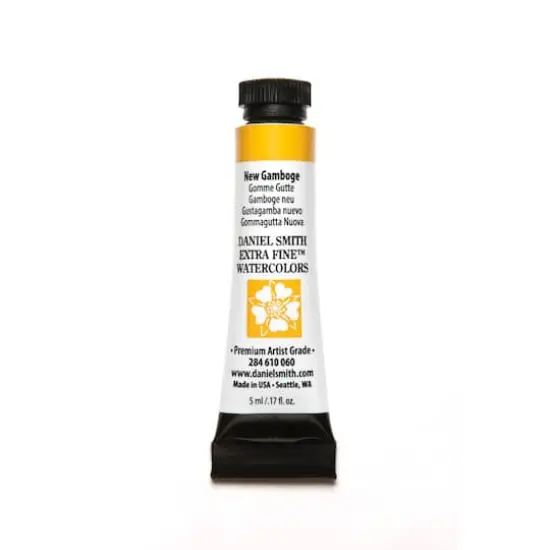 Daniel Smith Extra Fine&trade; Watercolor, 5mL New Gamboge {1}