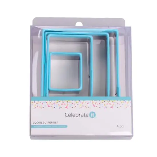 Rectangle Stainless Steel Nested Cookie Cutter Set by Celebrate It&reg; {5}