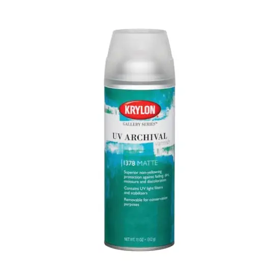 Krylon&reg; Gallery Series&trade; UV Archival Matte Varnish Spray {1}