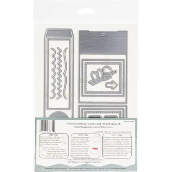 Karen Burniston Waterfall Card Dies {4}