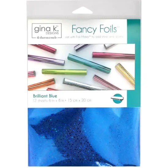 Therm O Web Gina K Designs&trade; Fancy Foils&trade; Brilliant Blue {1}