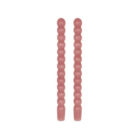 10" Unscented Bubble Taper Candles, 2ct. by Ashland&reg; Dark Pink {4}