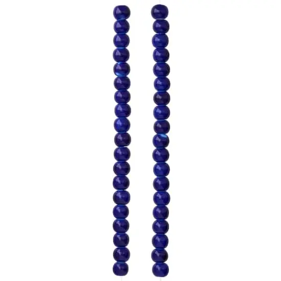 Sapphire Ceramic Round Beads, 6mm by Bead Landing&trade; {4}