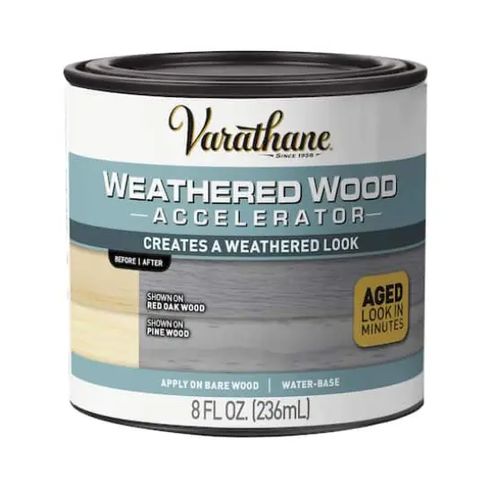 Varathane&reg; Accelerator, Weathered Wood {1}