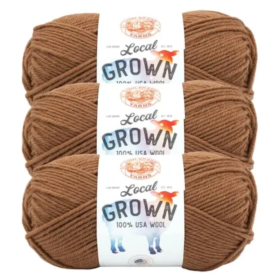 3 Pack Lion Brand&reg; Local Grown Yarn Barn {1}