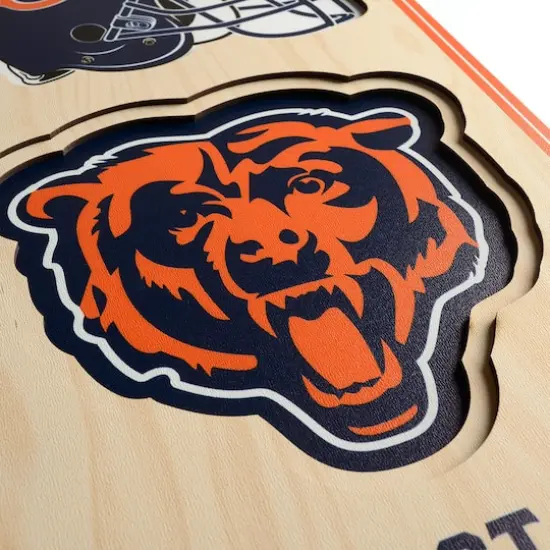 3D StadiumView 8" x 32" Banner Chicago Bears {6}