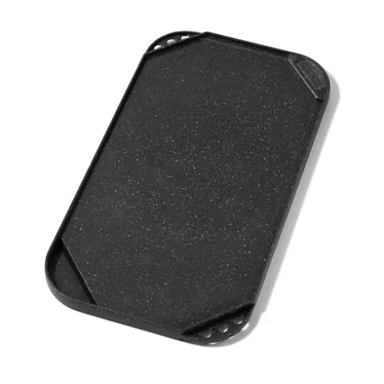 THE ROCK by Starfrit 10.6" x 19.5" Reversible Grill Griddle {7}