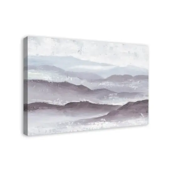 Painted Mountainscape 36" x 24" Canvas Wall Art {3}