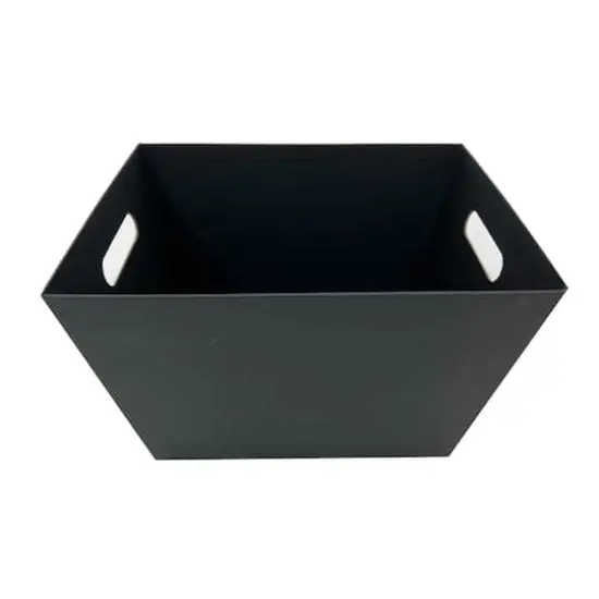 12.5" Paperboard Gift Basket by Celebrate It&trade; Black {1}