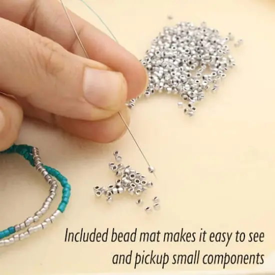 The Beadsmith&reg; BASIC elements&trade; Small Funnel Tray with Mat {4}