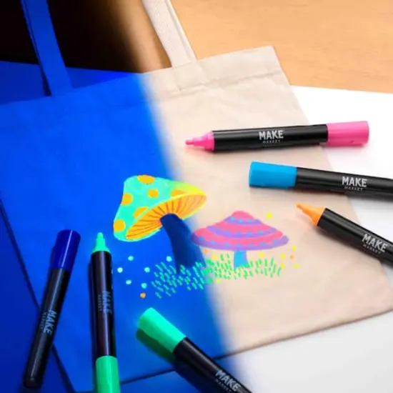 Fluorescent Fabric Paint Marker Set by Make Market&reg; {3}