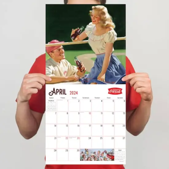 TF Publishing 2024 Coca Cola: Nostalgia Wall Calendar {6}