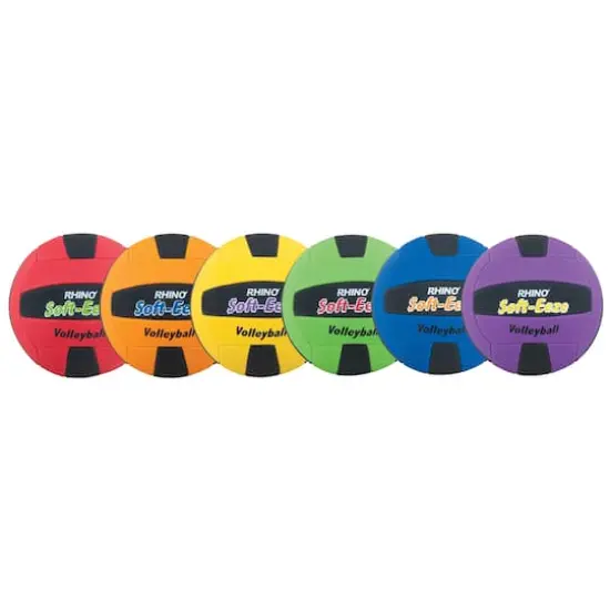Champion Sports Rhino&reg; Softeeze Volleyballs, 6ct. {1}