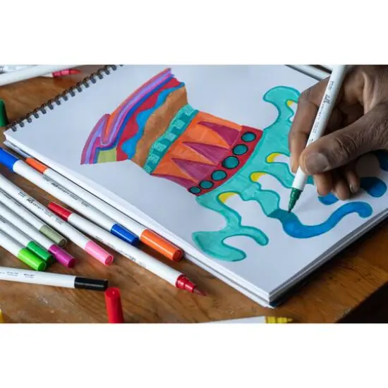 Hello, Artist!&trade; 20-Piece Dual Brush Marker Set {11}