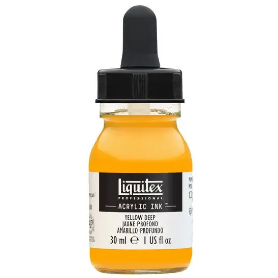 Liquitex&reg; Professional Acrylic INK!, 1oz.Yellow Deep {1}