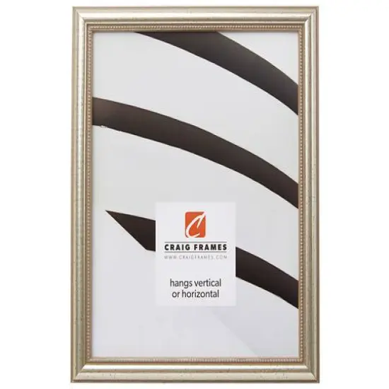 Craig Frames Stratton Aged Pewter Picture Frame {1}