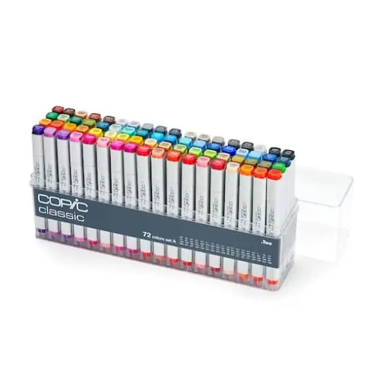 Copic&reg; Classic 72 Color Marker Set A {5}